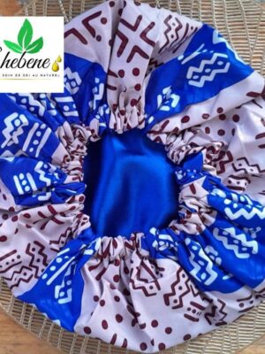Bonnet en Satin & en Pagne