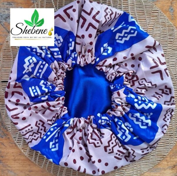 Bonnet en Satin & en Pagne
