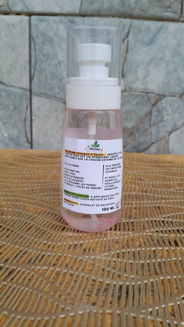 LOTION TONIQUE NATURELLE A L'OZIGO