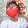 BONNET EN SATIN & EN PAGNE (Entretien Capillaire)