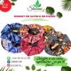 BONNET EN SATIN & EN PAGNE (Entretien Capillaire)