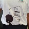 T-SHIRT VALORISANT LA FIERTE ET L'ESTIME DE LA BEAUTE NATURELLE